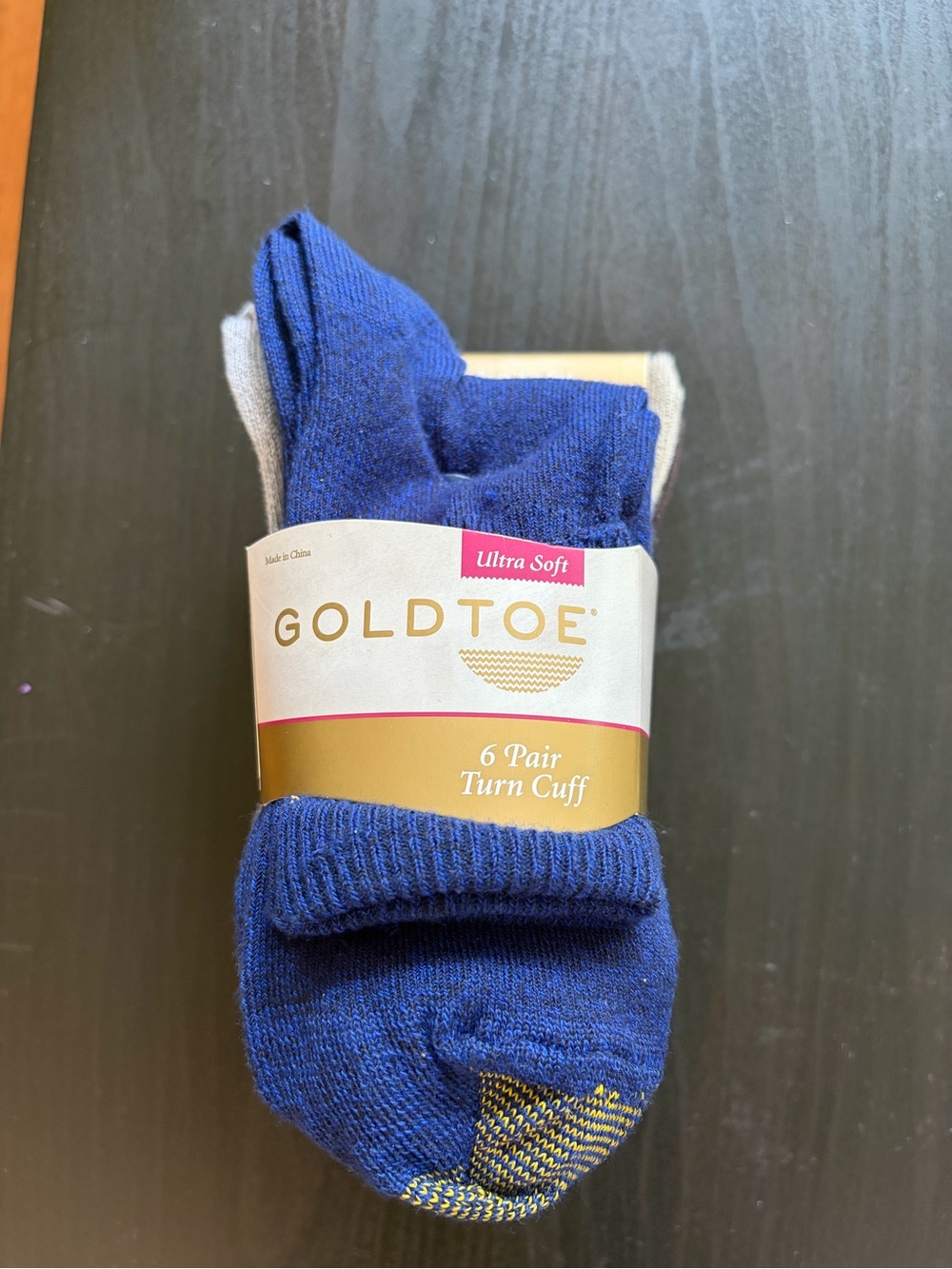 Gold Toe Women’s Assorted Turn Cuff Socks - 6 Pair